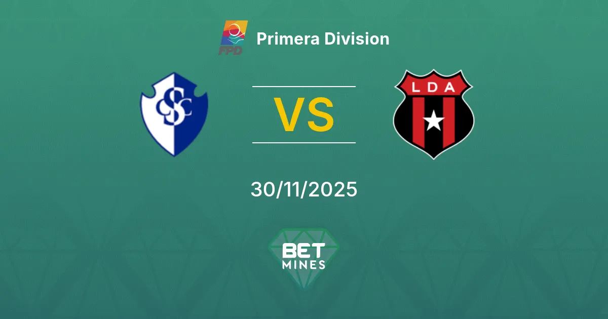 Cartaginés vs Alajuelense Prediction: Match Preview and Analysis | Primera Division 30-11-2025