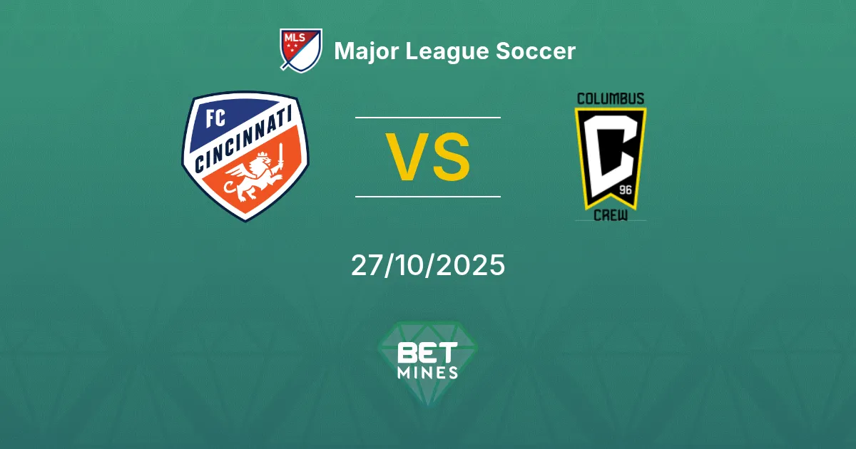 Cincinnati vs Columbus Crew Pronostico: Anteprima e Analisi | Major League Soccer 27-10-2025