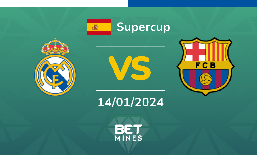 Real Madrid vs FC Barcelona: Análisis y Pronóstico del partido de la Supercopa