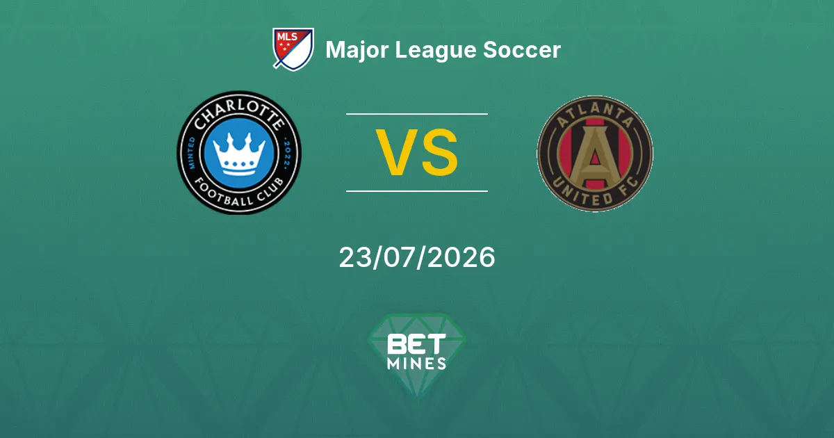 Charlotte vs Atlanta United Prediction: Match Preview and Analysis | Major League Soccer 23-07-2026