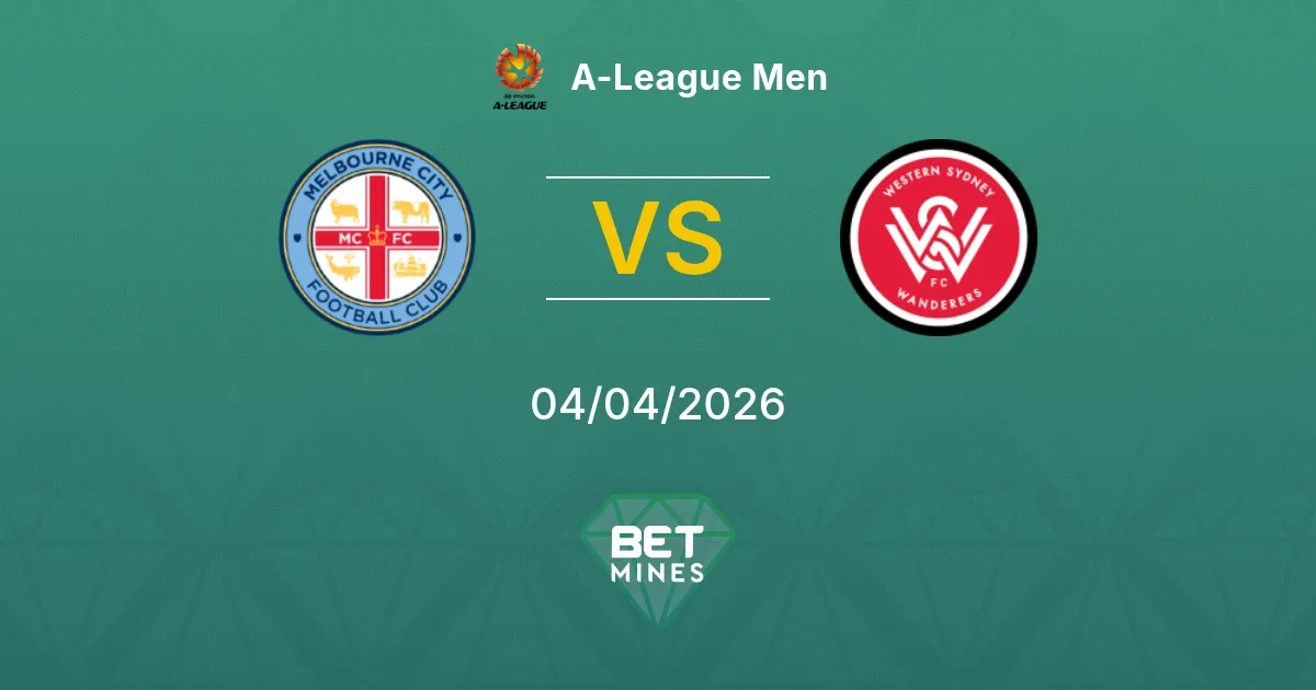 Melbourne City vs Western Sydney Wanderers Pronóstico: Previa y Análisis del Partido | A-League Men 04-04-2026