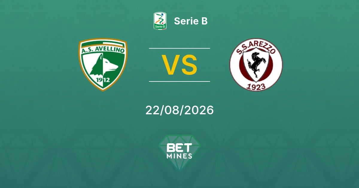 Avellino vs Arezzo Prediction: Match Preview and Analysis | Serie B 22-08-2026