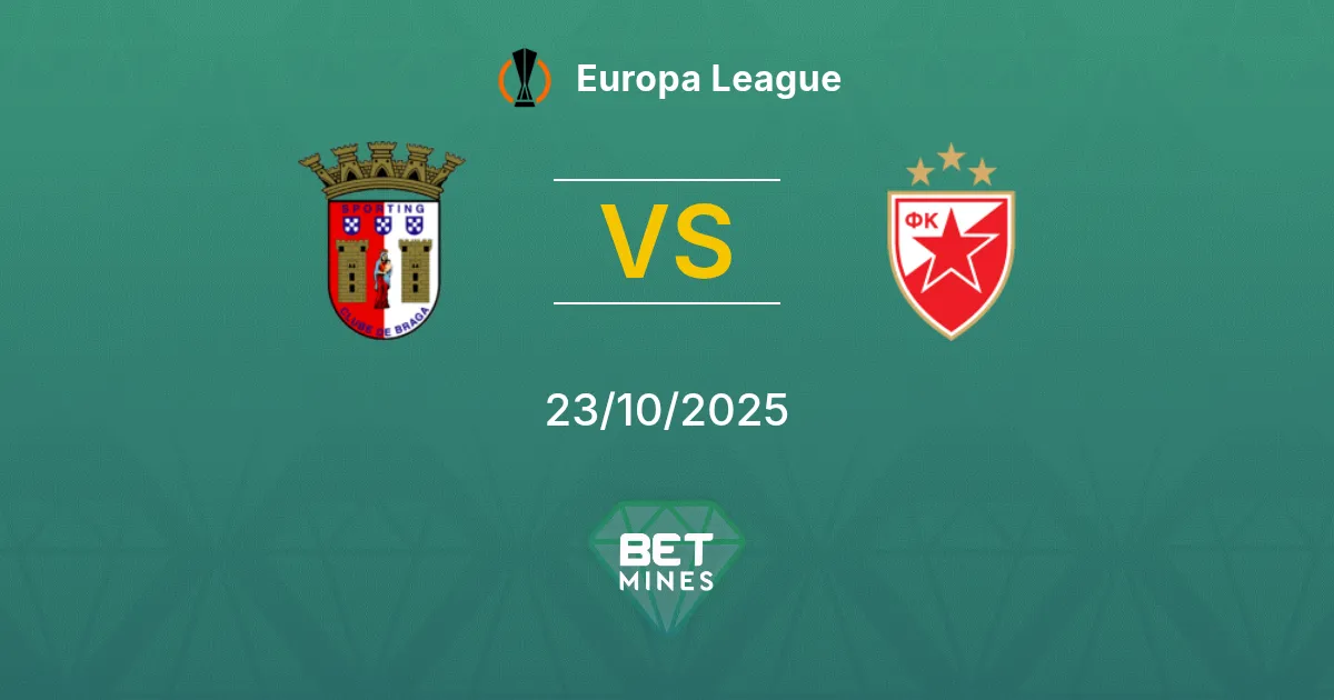 Sporting Braga vs Crvena Zvezda Pronostico: Anteprima e Analisi della Partita | Europa League 23-10-2025