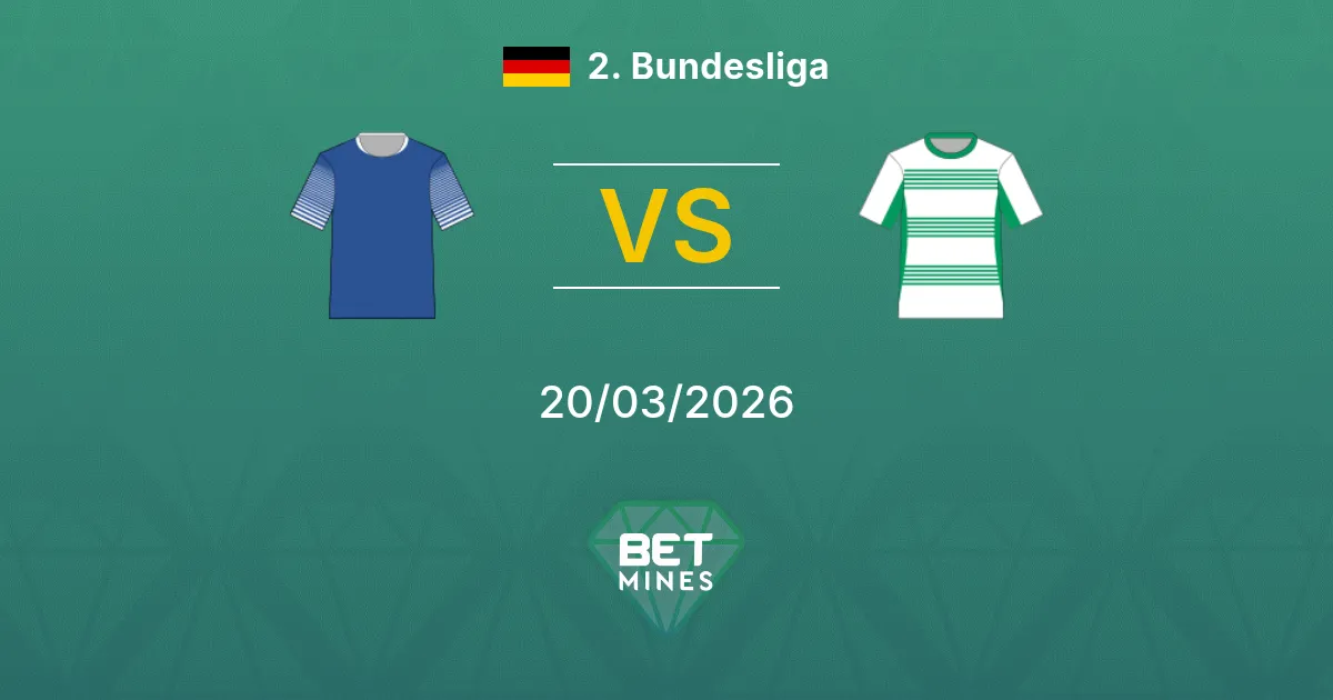 Karlsruher SC vs SpVgg Greuther Fürth Prediction: Match Preview and Analysis | 2. Bundesliga 20-03-2026