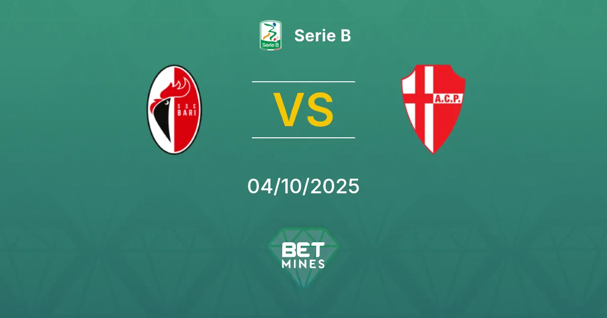 Bari 1908 vs Calcio Padova Pronostico: Anteprima e Analisi della Partita | Serie B 04-10-2025