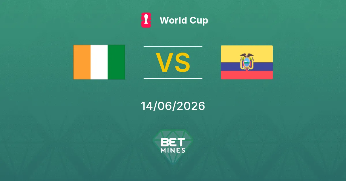 Côte d'Ivoire vs Ecuador Pronostico: Anteprima e Analisi della Partita | Coppa del Mondo 14-06-2026