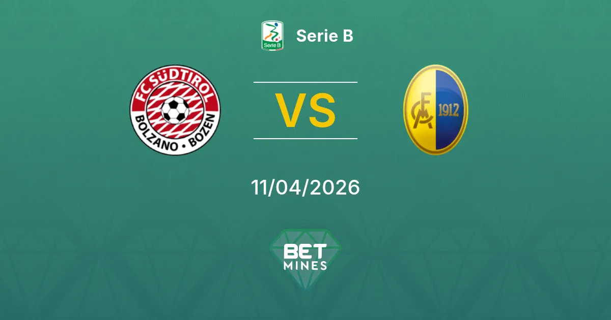 Südtirol vs Modena Pronóstico: Previa y Análisis del Partido | Serie B 11-04-2026