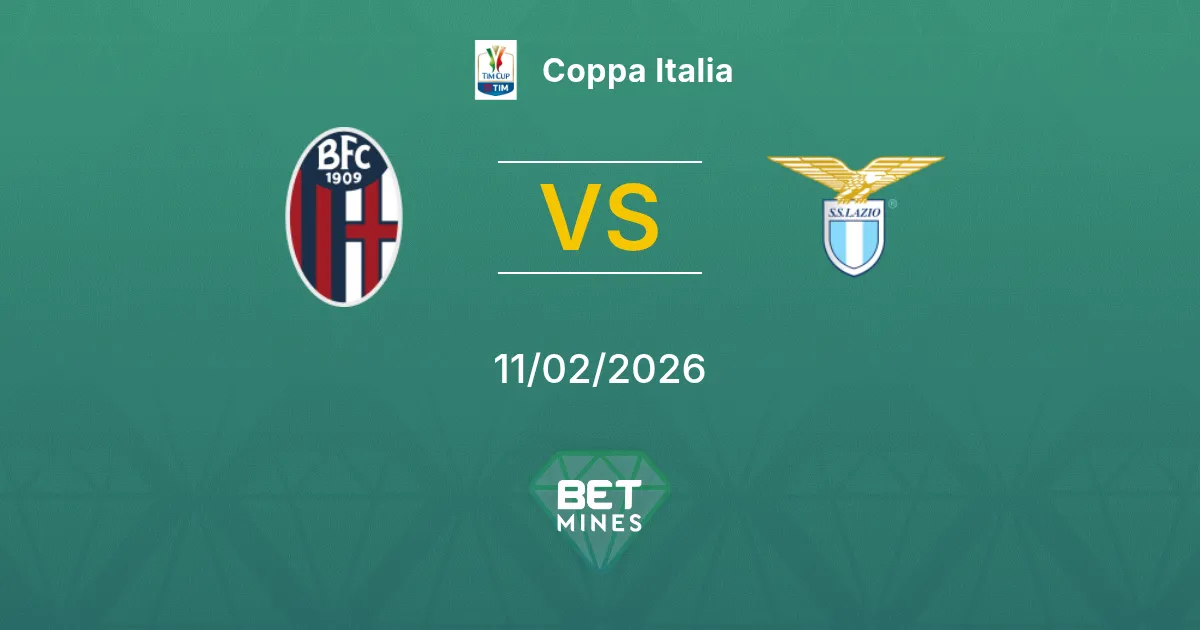 Bologna vs Lazio Prediction: Match Preview and Analysis | Coppa Italia 11-02-2026