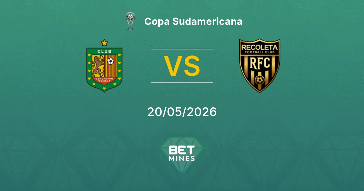 Deportivo Cuenca x Deportivo Recoleta Palpite: Prévia e Análise da Partida | Copa Sul-Americana 20-05-2026
