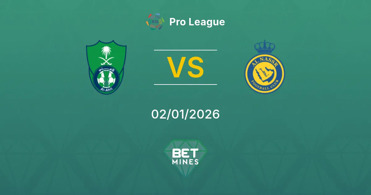 Al Ahli vs Al Nassr Pronostico: Anteprima e Analisi della Partita | Pro League 02-01-2026