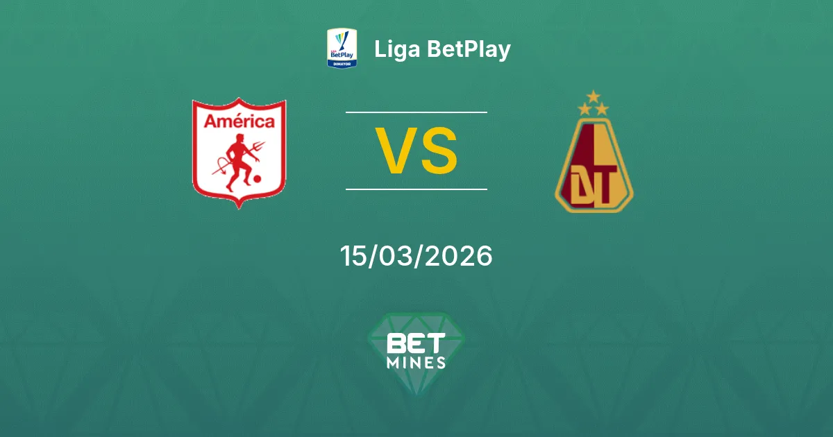 América de Cali vs Deportes Tolima Prediction: Match Preview and Analysis | Liga BetPlay 15-03-2026