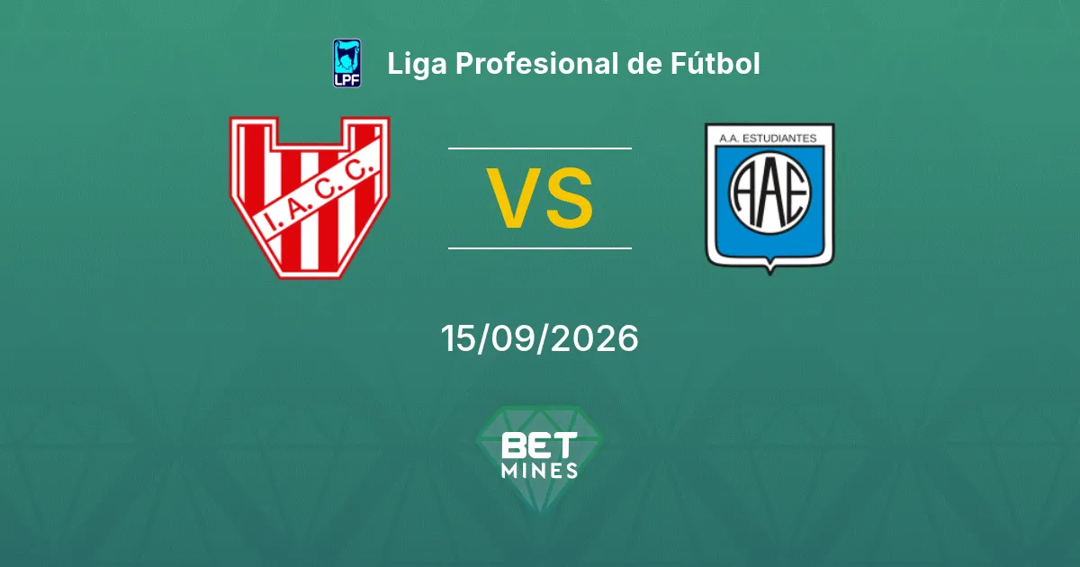 Pronostic Instituto vs Estudiantes de Río Cuarto : aperçu et analyse du match | Liga Profesional de Fútbol 15-09-2026