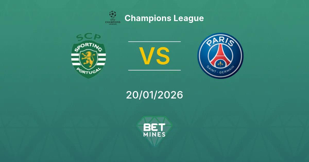 Sporting CP vs Paris Saint Germain Prediction: Match Preview and Analysis | Champions League 20-01-2026