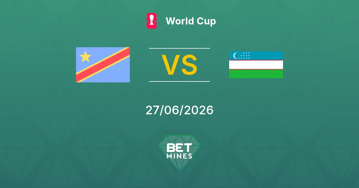 Congo DR vs Uzbekistan Prediction: Match Preview and Analysis | World Cup 27-06-2026