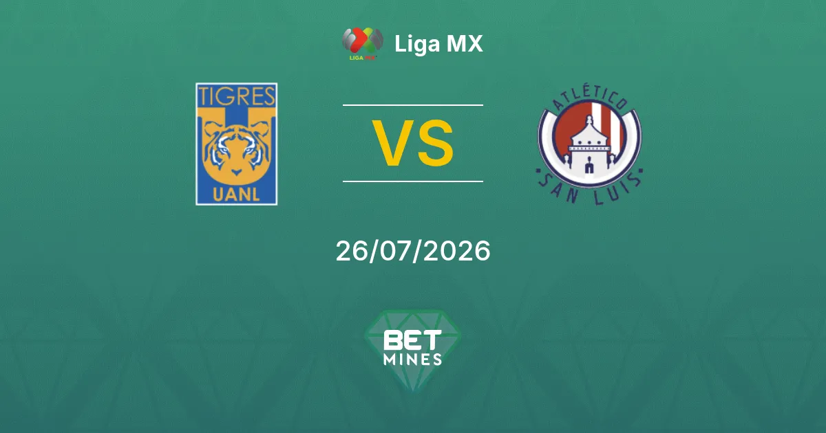 Tigres UANL vs Atlético San Luis