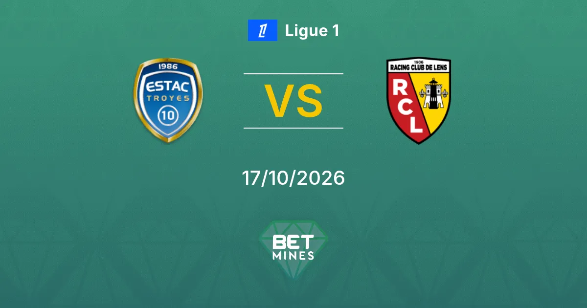 Troyes vs Lens Pronostico: Anteprima e analisi della partita | Ligue 1 17-10-2026