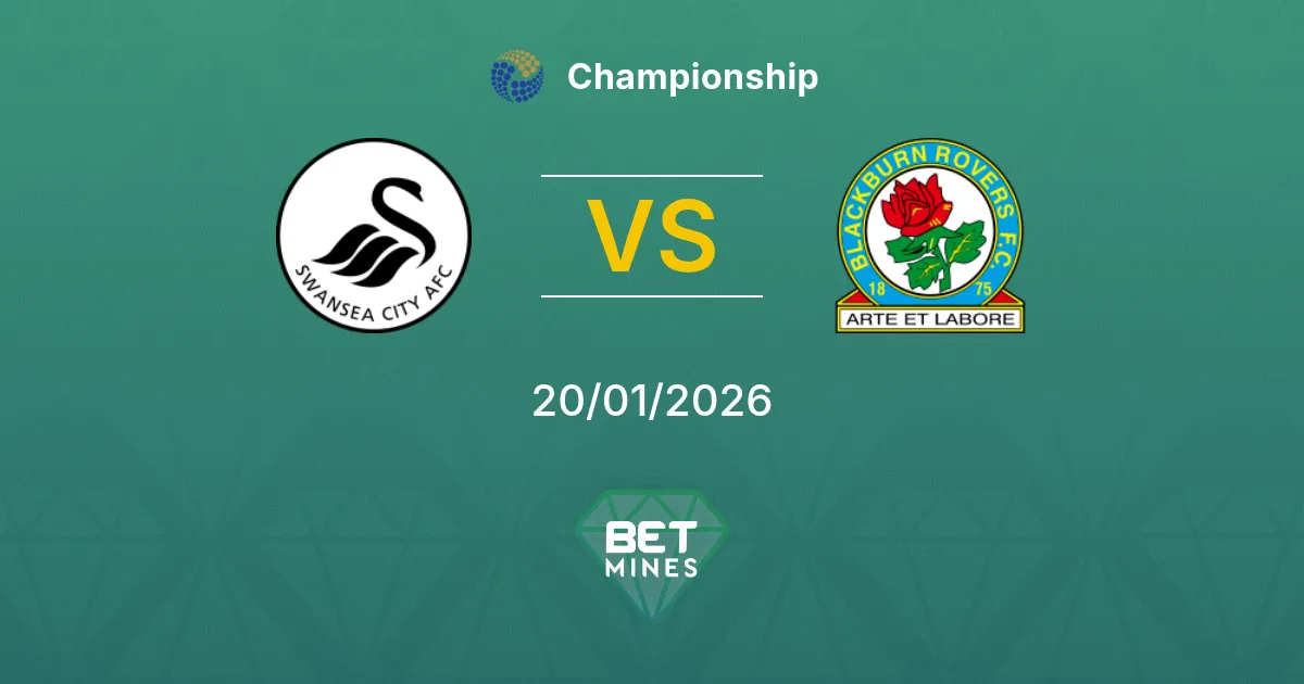Swansea City vs Blackburn Rovers Prediction: Match Preview and Analysis | Championship 20-01-2026