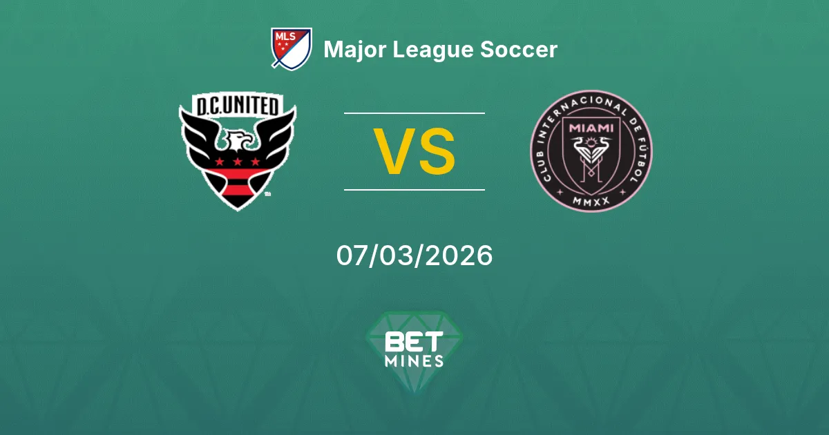 DC United vs Inter Miami Prediction: Match Preview and Analysis | Major League Soccer 07-03-2026