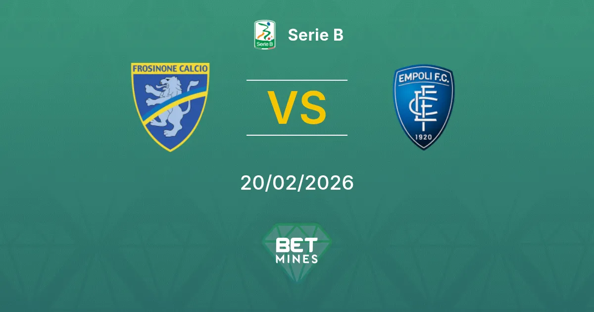 Frosinone vs Empoli Pronostic : Aperçu et Analyse du Match | Serie B 20-02-2026