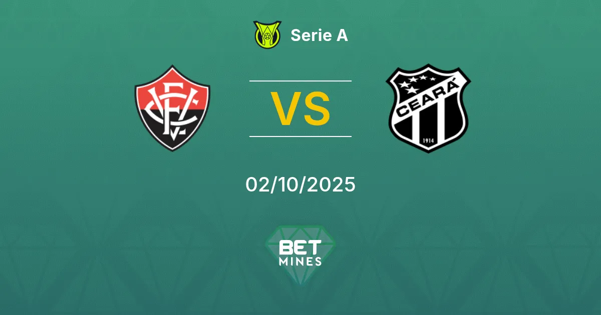 Vitória vs Ceará Pronostico: Anteprima e Analisi della Partita | Serie A 02-10-2025