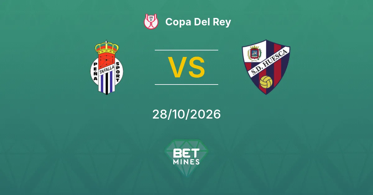 Peña Sport x Huesca Palpite: Prévia e análise da partida | Copa del Rey 28-10-2026