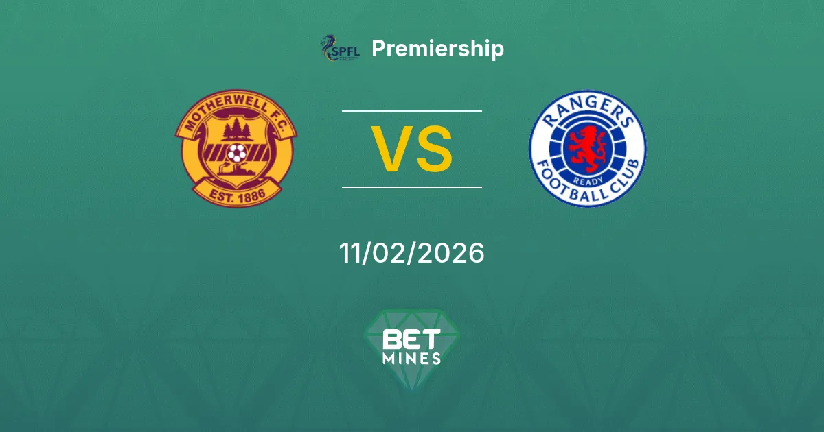 Motherwell vs Rangers Prediction: Match Preview and Analysis | Premiership 11-02-2026