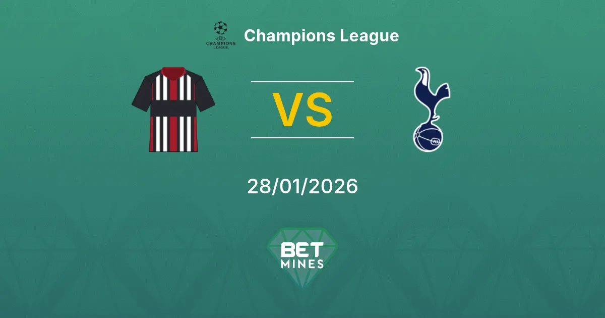 Eintracht Frankfurt vs Tottenham Hotspur Prediction: Match Preview and Analysis | Champions League 28-01-2026