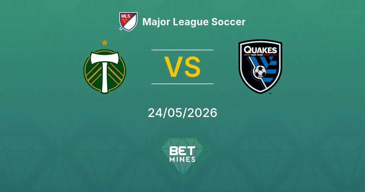 Portland Timbers x SJ Earthquakes Palpite: Prévia e Análise do Jogo | Major League Soccer 24-05-2026