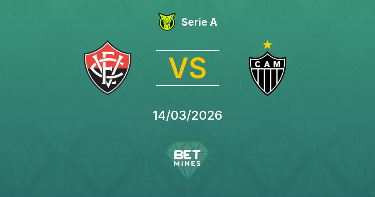 Vitória vs Atlético Mineiro Prediction: Match Preview and Analysis | Serie A 14-03-2026
