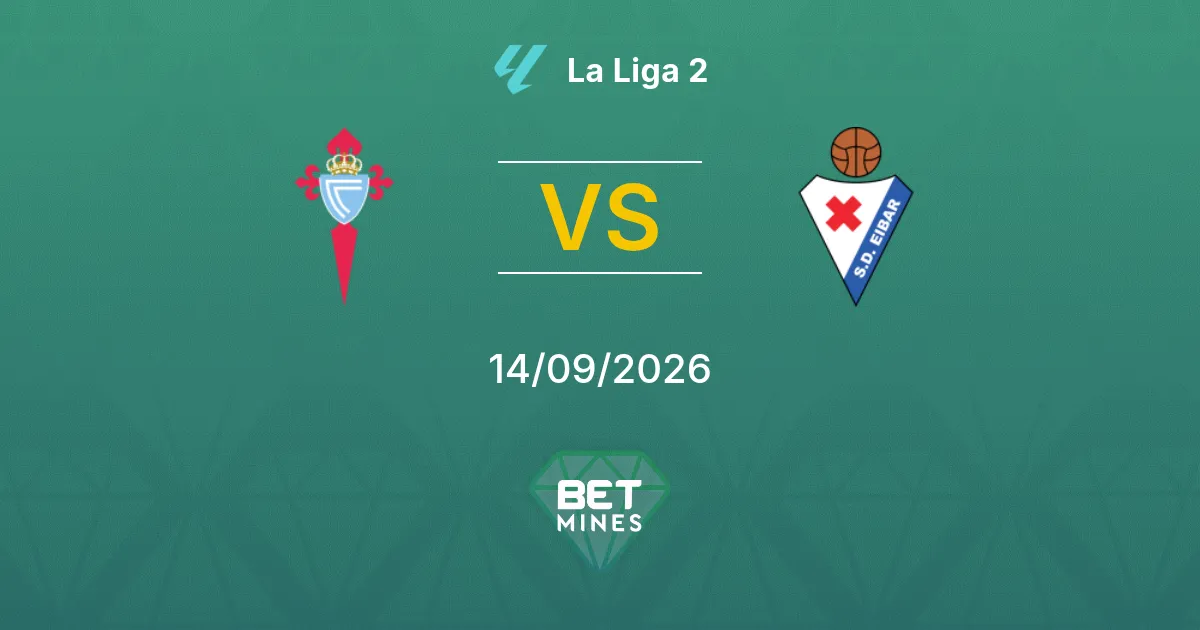 Pronóstico Celta Fortuna vs SD Eibar: Previa y Análisis del Partido | La Liga 2 14-09-2026