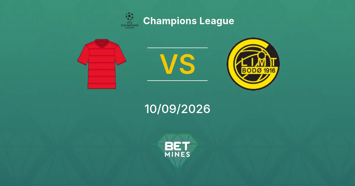 Pronostic Bayern Munich vs Bodø / Glimt : Aperçu et Analyse du Match | Ligue des champions 10-09-2026