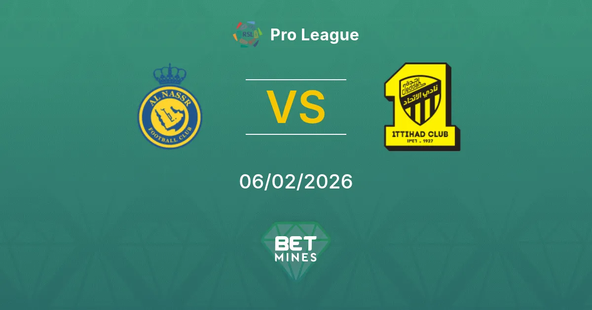 Al Nassr vs Al Ittihad Prediction: Match Preview and Analysis | Pro League 06-02-2026