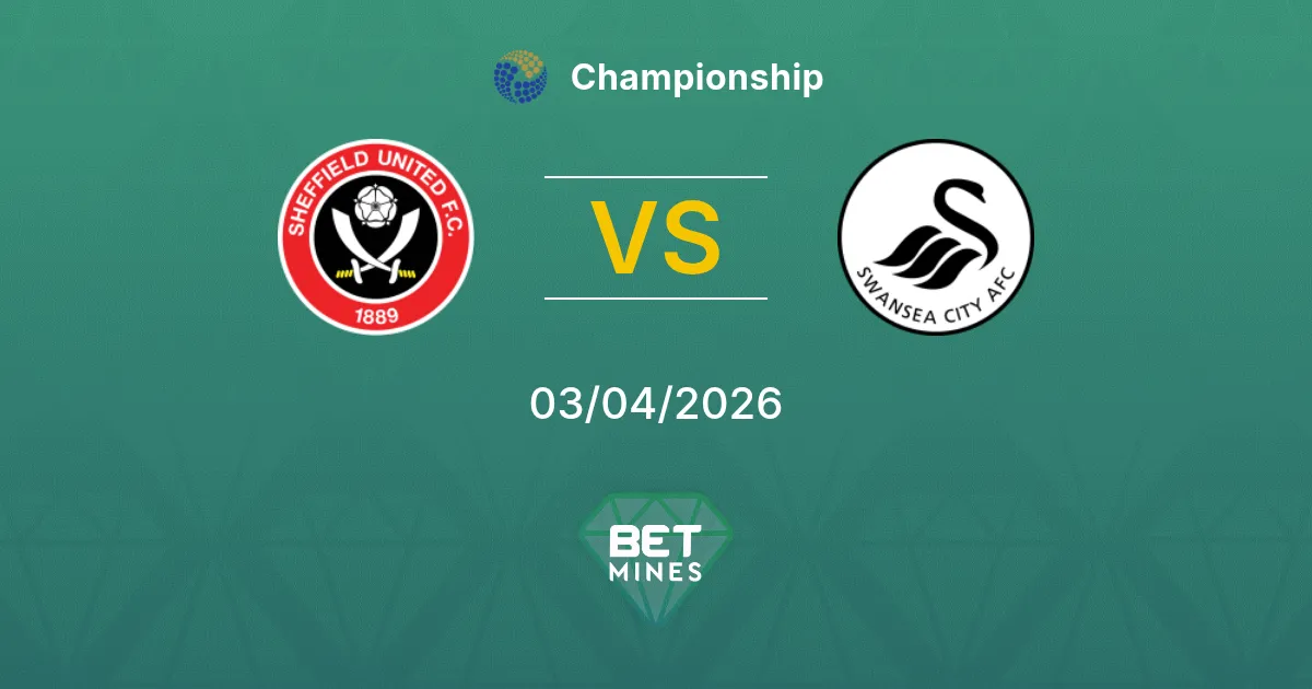 Sheffield United vs Swansea City Prediction: Match Preview and Analysis | Championship 03-04-2026