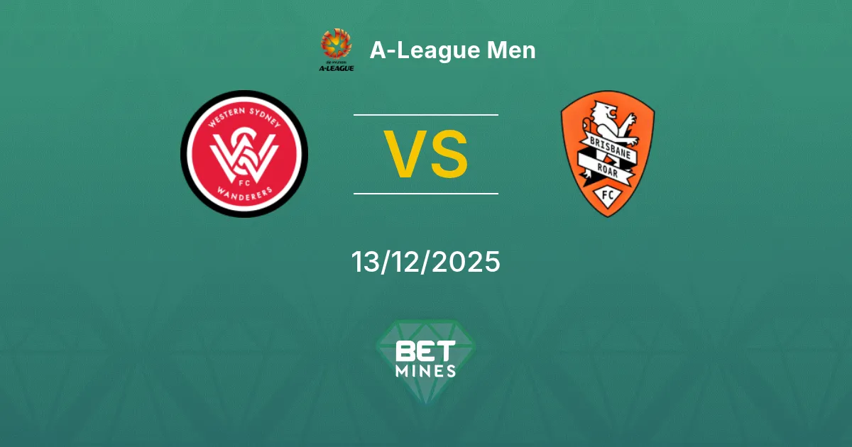 Western Sydney Wanderers vs Brisbane Roar Pronostico: Anteprima e Analisi della Partita | A-League Men 13-12-2025