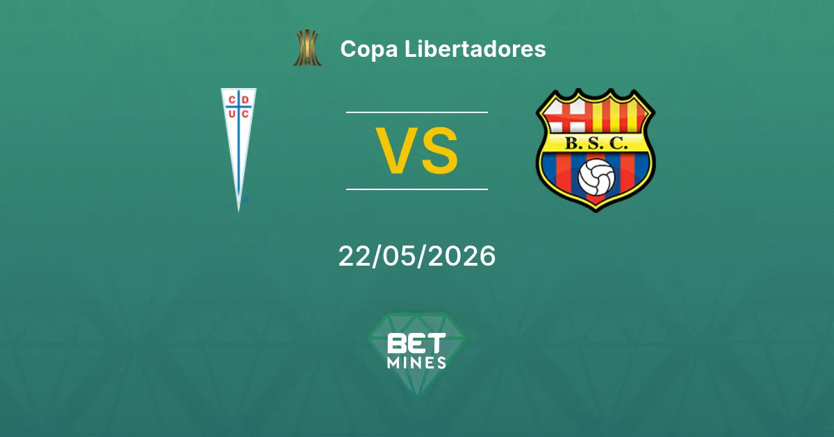 Universidad Católica x Barcelona Guayaquil Palpite: Prévia e Análise da Partida | Copa Libertadores 22-05-2026