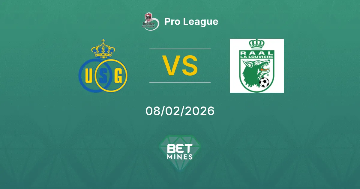 Union Saint-Gilloise vs La Louvière Prediction: Match Preview and Analysis | Pro League 08-02-2026
