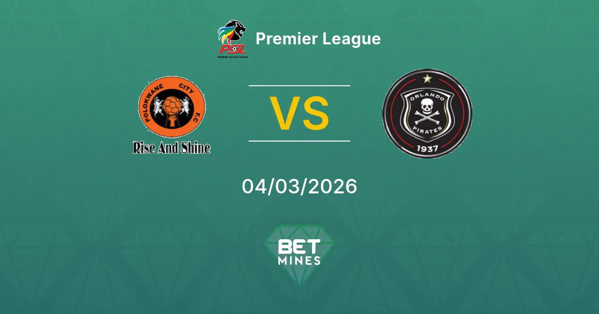 Polokwane City vs Orlando Pirates Prediction: Match Preview and Analysis | Premier League 04-03-2026