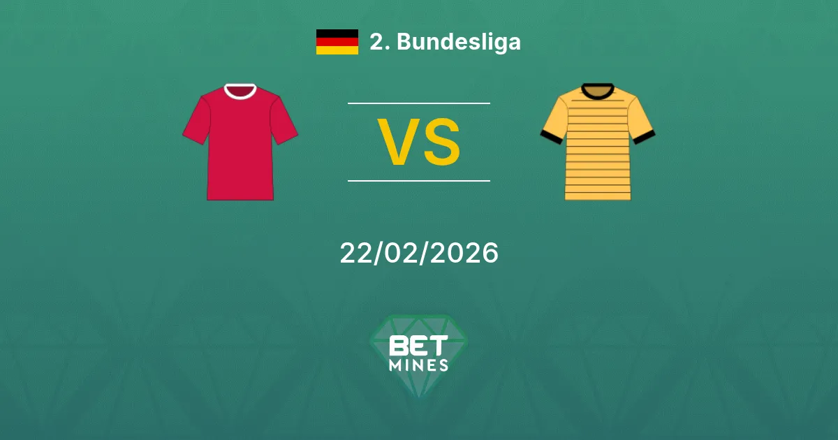Hannover 96 vs Dynamo Dresde Pronostic : Aperçu et Analyse du Match | 2. Bundesliga 22-02-2026
