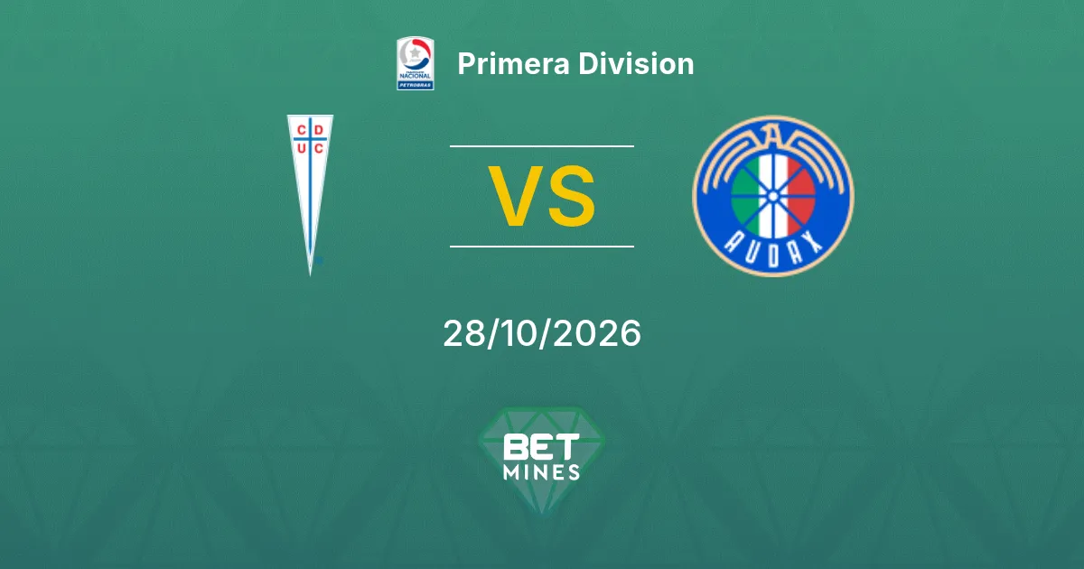 Universidad Católica x Audax Italiano Palpite: prévia e análise da partida | Primera División 28-10-2026