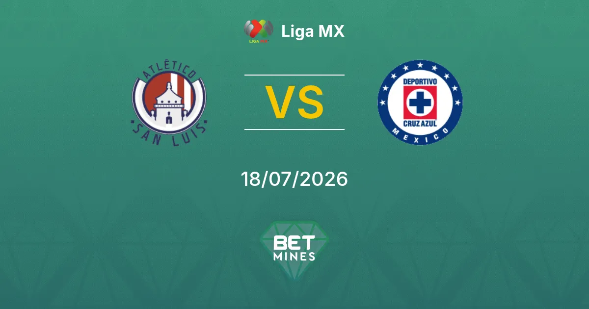 Atlético San Luis vs Cruz Azul Pronostic : Aperçu et Analyse du Match | Liga MX 18-07-2026