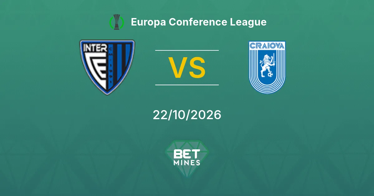 Inter Club d'Escaldes vs Universitatea Craiova Pronostic : présentation et analyse du match | Europa Conference League 22-10-2026