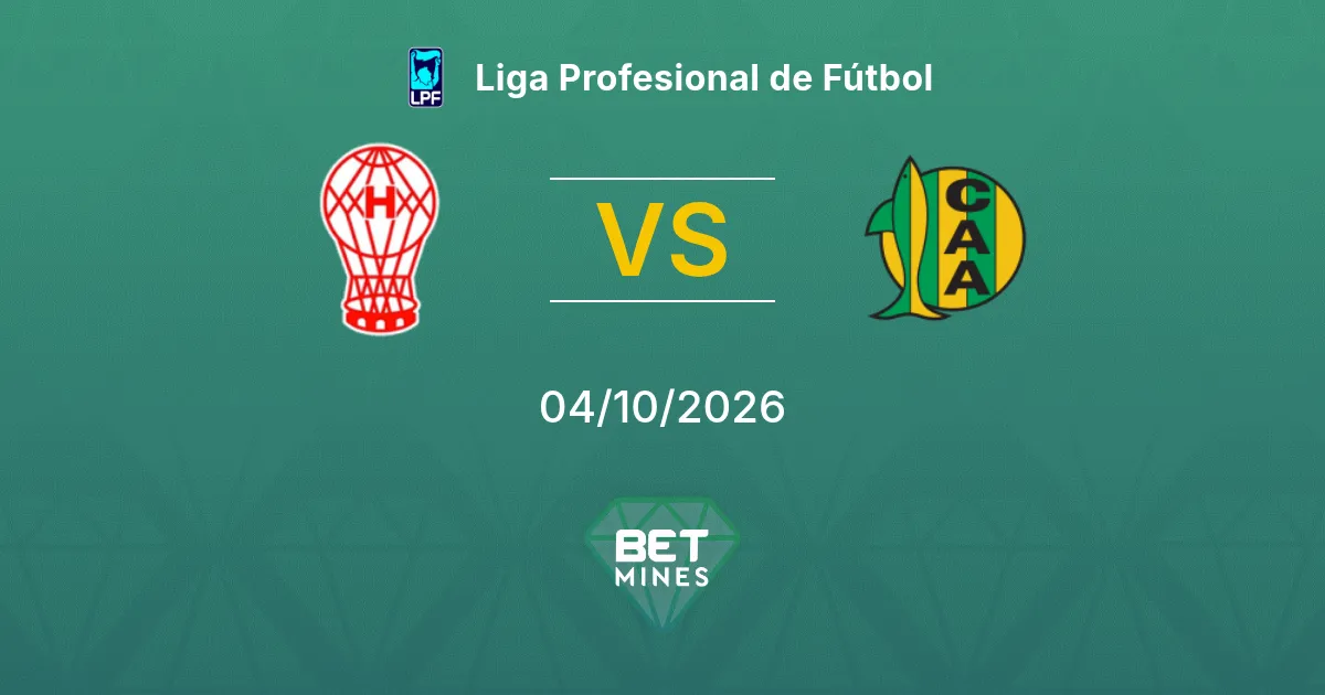 Huracán x Aldosivi Palpite: Prévia e análise da partida | Liga Profesional de Fútbol 04-10-2026