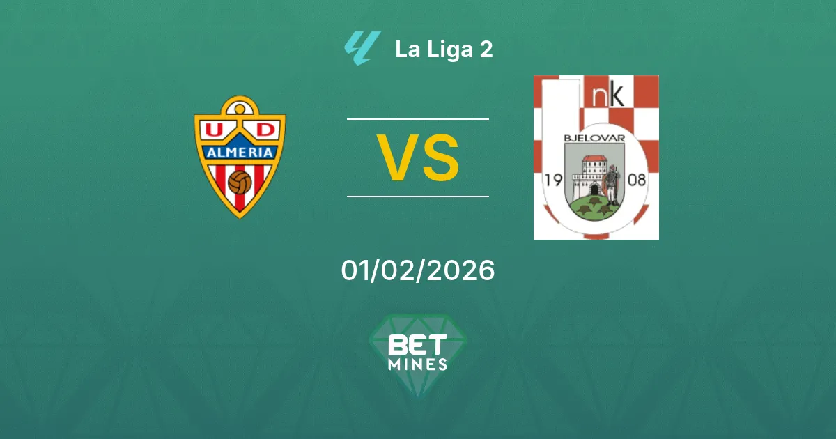 Almería vs Ceuta Prediction: Match Preview and Analysis | La Liga 2 01-02-2026