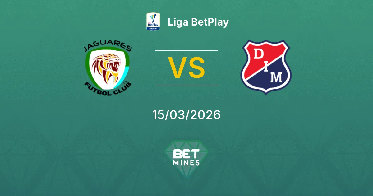 Jaguares de Córdoba vs Independiente Medellín Prediction: Match Preview and Analysis | Liga BetPlay 15-03-2026