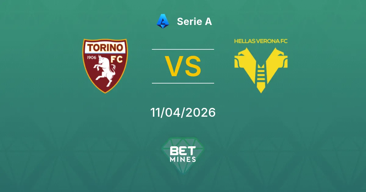 Torino vs Hellas Verona Pronóstico: Previa y Análisis del Partido | Serie A 11-04-2026