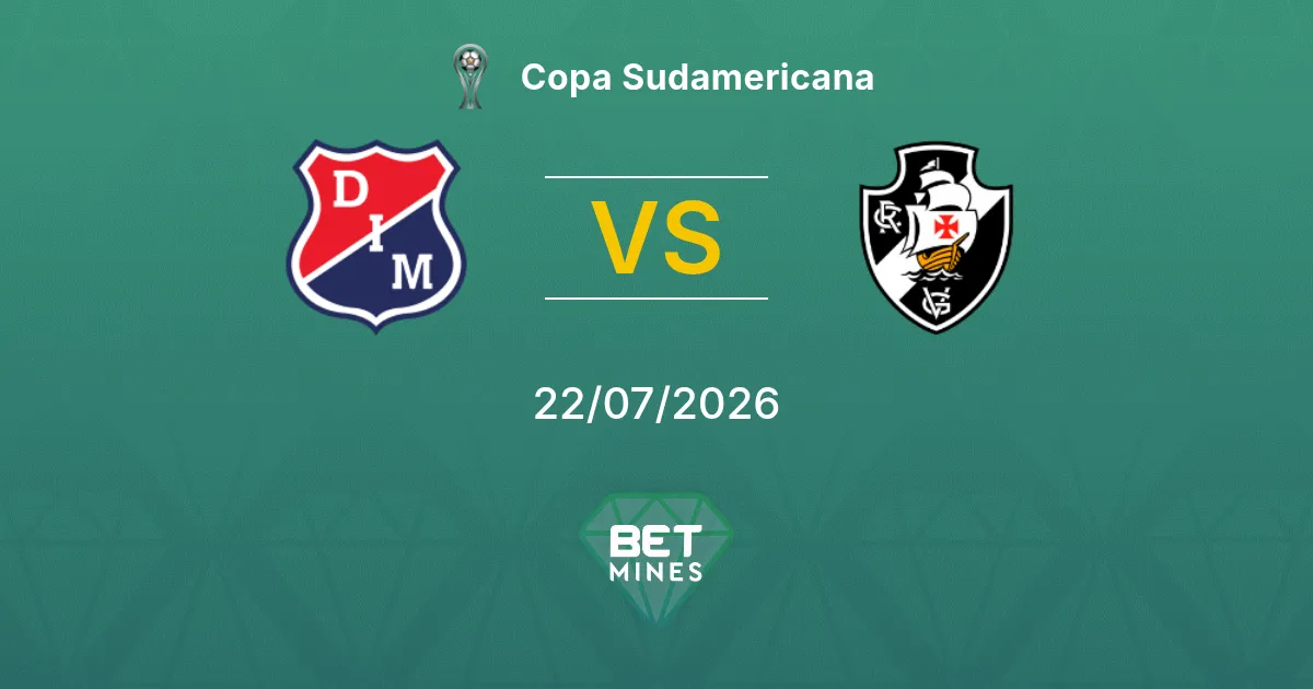 Independiente Medellín vs Vasco da Gama Pronostic : Aperçu et Analyse du Match | Copa Sudamericana 22-07-2026