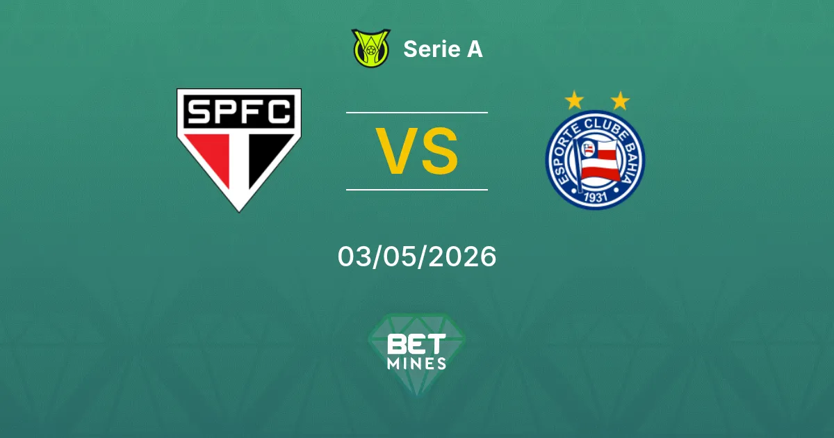 São Paulo vs Bahia Pronostico: Anteprima e Analisi della Partita | Serie A 03-05-2026