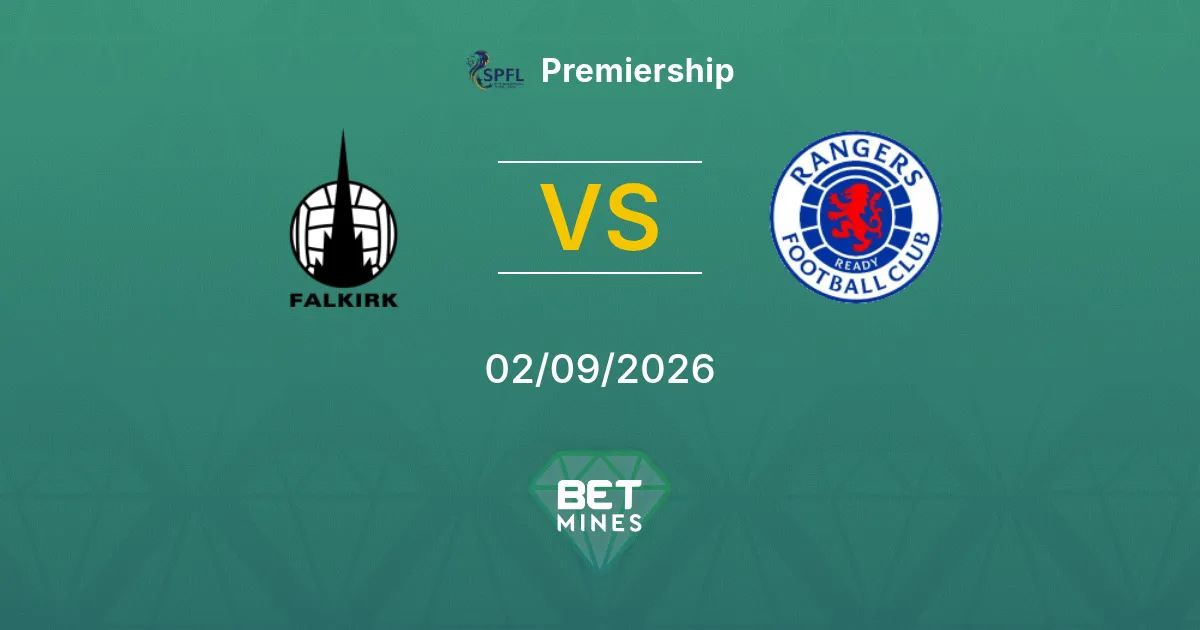 Falkirk vs Rangers Pronóstico: Previa y Análisis del Partido | Premiership 02-09-2026