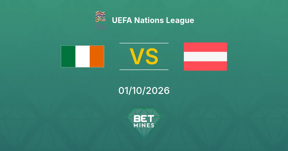 Republic of Ireland vs Austria Prediction: Match Preview and Analysis | UEFA Nations League 01-10-2026