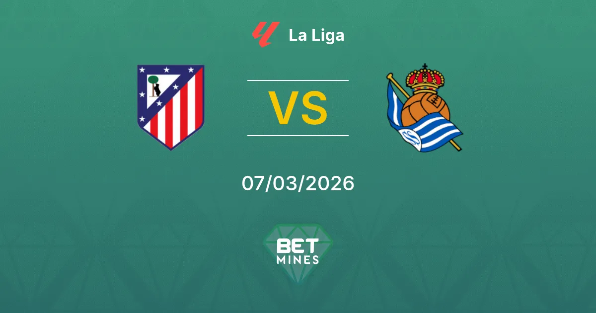 Atlético Madrid vs Real Sociedad Prediction: Match Preview and Analysis | La Liga 07-03-2026